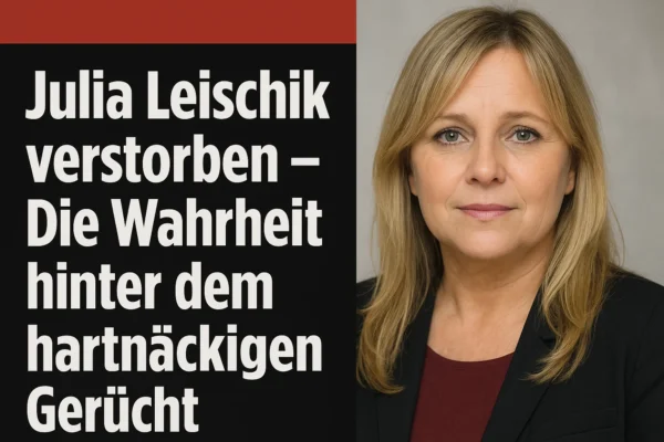 Julia Leischik verstorben