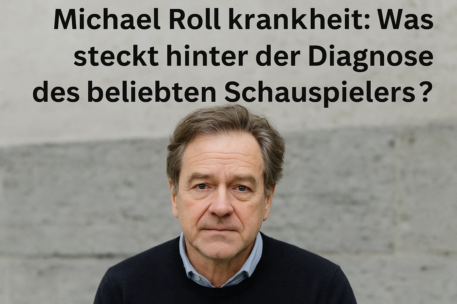 Michael Roll Krankheit