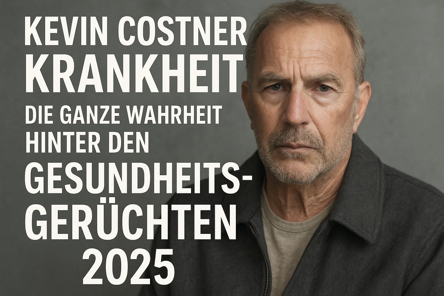 Kevin Costner Krankheit