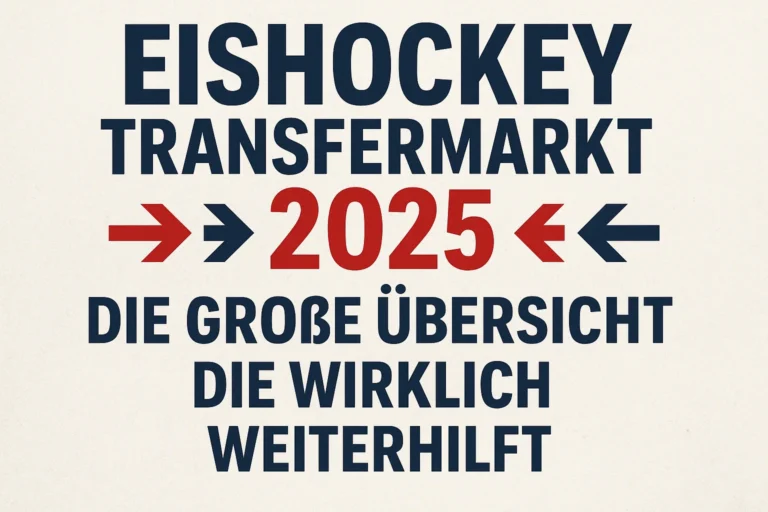 Eishockey Transfermarkt