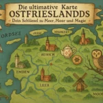 Karte Ostfrieslands