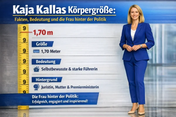 Kaja Kallas Körpergröße