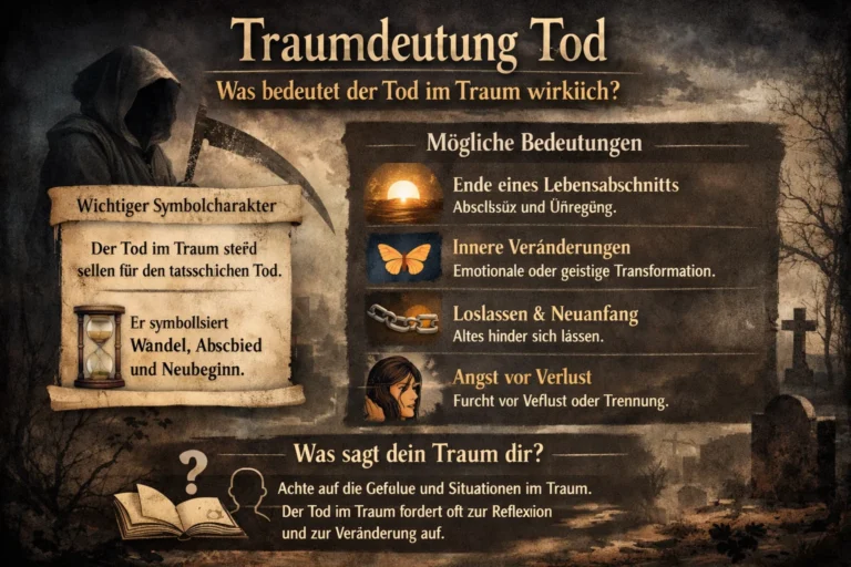 Traumdeutung Tod: Was bedeutet der Tod im Traum wirklich?