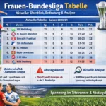 Frauen-Bundesliga Tabelle