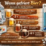 Wann gefriert Bier