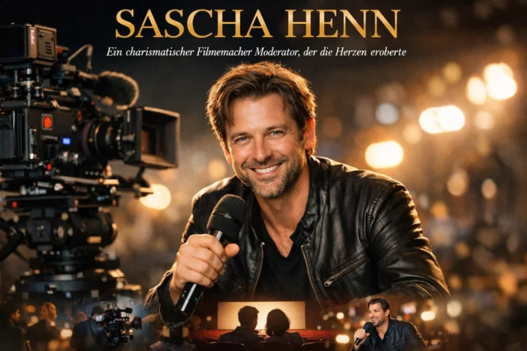 Sascha Henn: Ein charismatischer Filmemacher Moderator, der die Herzen eroberte