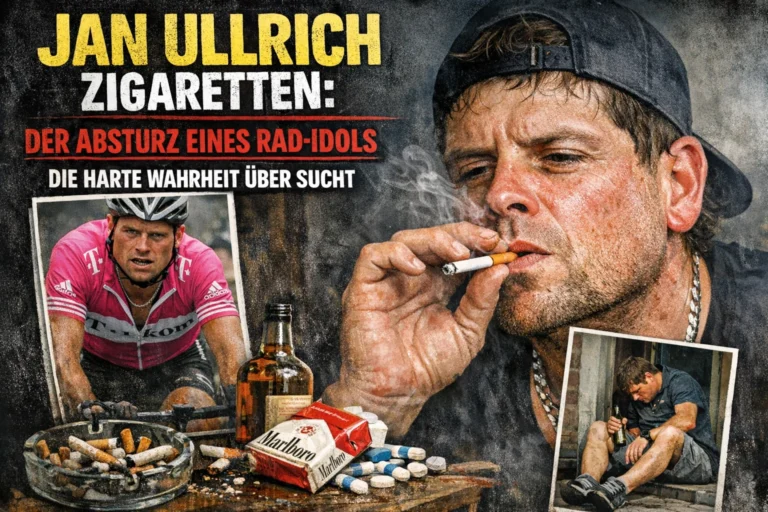 Jan Ullrich Zigaretten: Der Absturz eines Rad-Idols die harte Wahrheit über Sucht