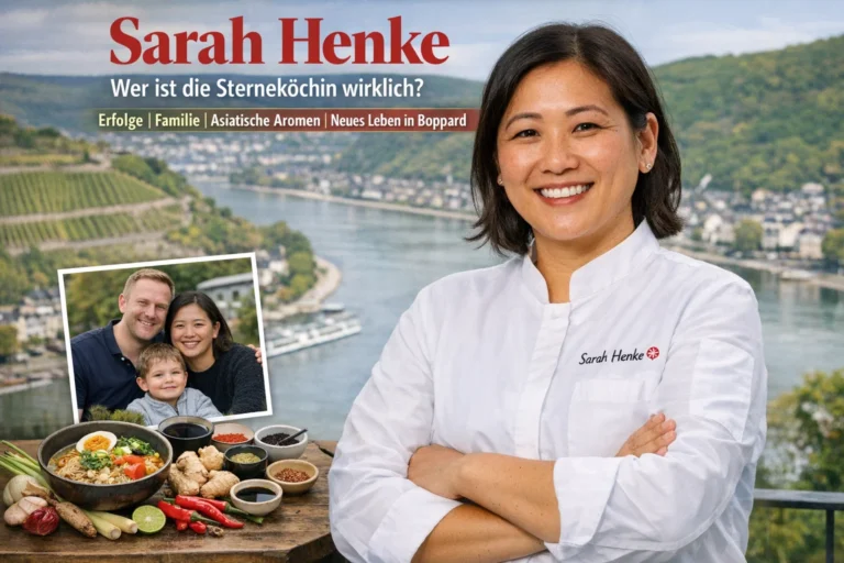 Sarah Henke – Wer ist die Sterneköchin wirklich? Erfolge, Familie, asiatische Aromen und ihr neues Leben in Boppard