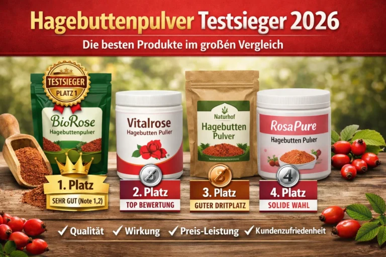 Hagebuttenpulver Testsieger