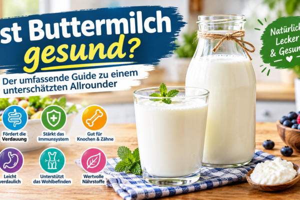 Ist Buttermilch gesund